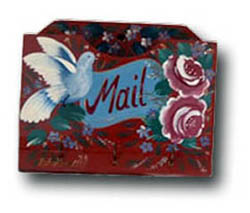Folk Art - Bauernmalerei - Multi-loaded Roses