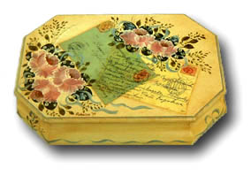 Folk Art - Bauernmalerei - Multi-loaded Roses