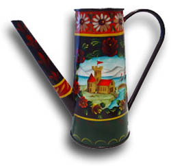 Folk Art - Canalboat  Painting
